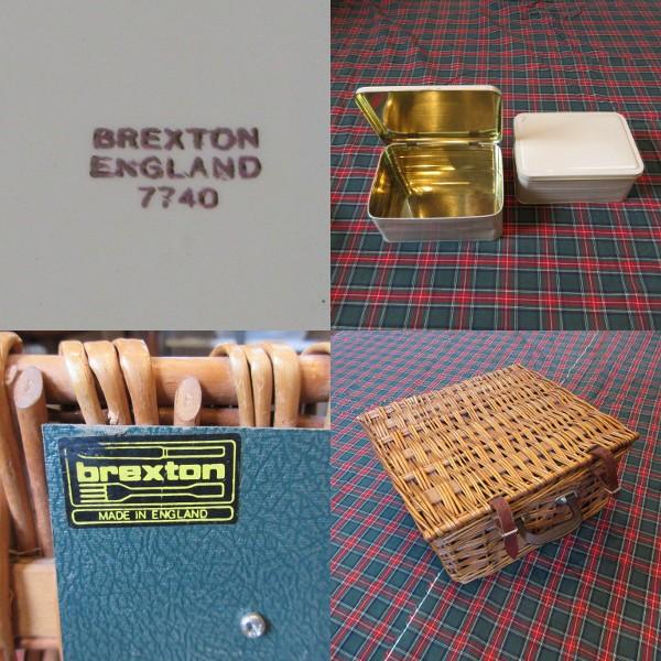 ブレクストン brexton アンティーク ピクニックセット 籐 ブレクストン brexton アンティーク ピクニックセット 籐