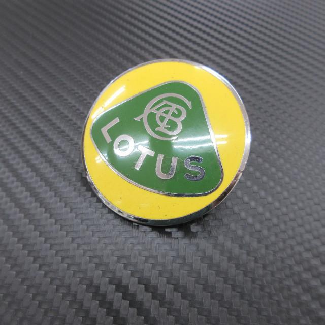 LOTUS純正 クラシックロータス ノーズバッジ 旧ロゴ 七宝タイプ
