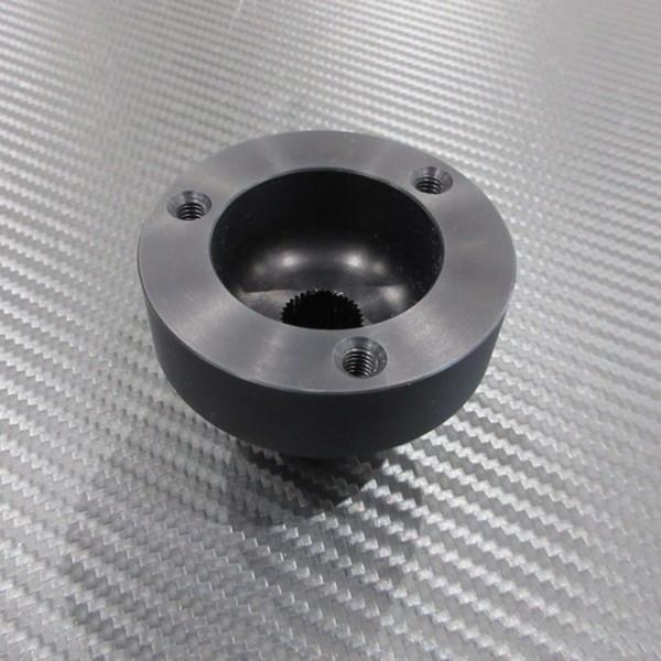 CATERHAM レーシング ステアリング ホイール ボス ブラック : AC MINDS