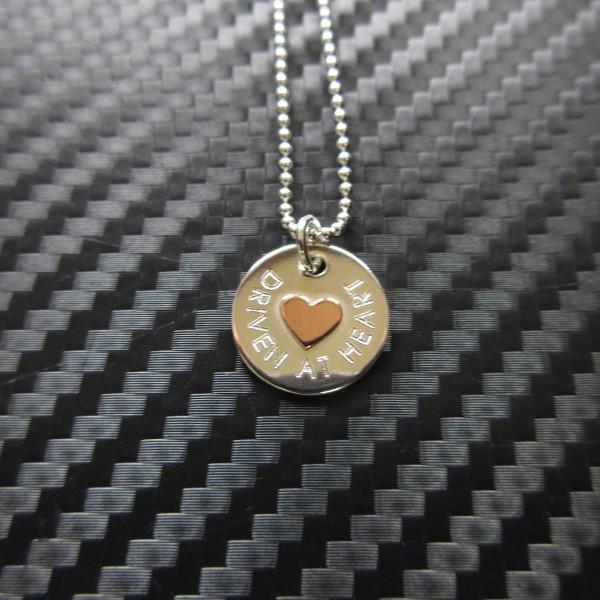 ami シルバー ネックレス ハートとバー AMI Paris Ami De Coeur ペンダント ネックレス | シルバートーン