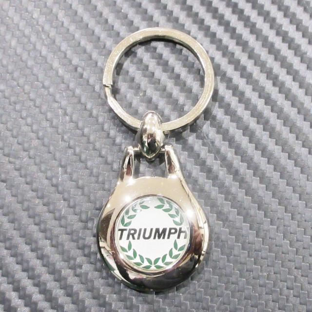 トライアンフ Triumph キーリング ラウンド形 レジンバッジ : AC MINDS AUTOJUMBLE - 通販 - Yahoo!ショッピング