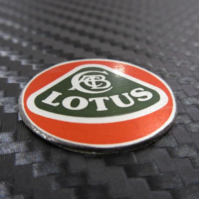 ロータス LOTUS 新ロゴ アルミバッジ 24mm : AC MINDS AUTOJUMBLE