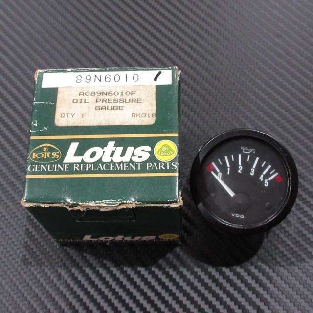 LOTUS ロータス純正 オイルプレッシャーゲージ 油圧計 0-5 bar VDO
