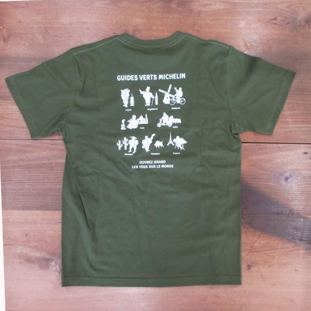 ミシュラン（MICHELIN） Tシャツ Travel／ シティーグリーン Sサイズ