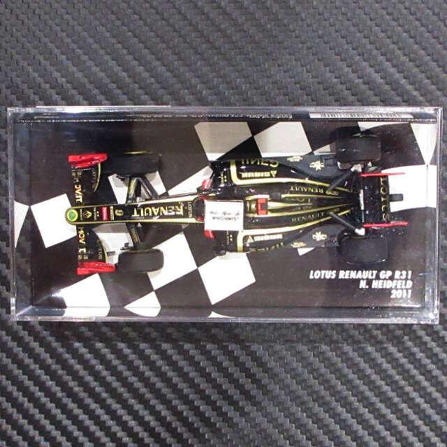 スパーク ミニチャンプ ミニカー ロータス ルノーGP R31 ニック