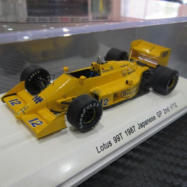 レーヴ Reve ミニカー 1／43 ロータス99T 1987 日本グランプリ 準優勝 