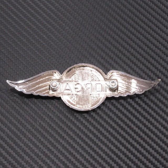 モーガン MORGAN ノーズバッチ メタリック・ブルー : AC MINDS 