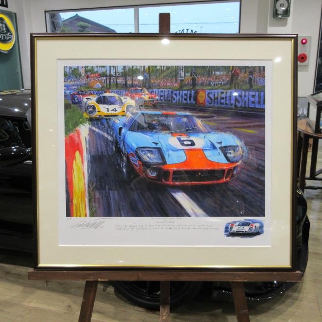 Blue Thunder Le Mans 1969 Ford Jacky Ickx 額装済 Acaj Nw2101 36 Ac Minds Autojumble 通販 Yahoo ショッピング