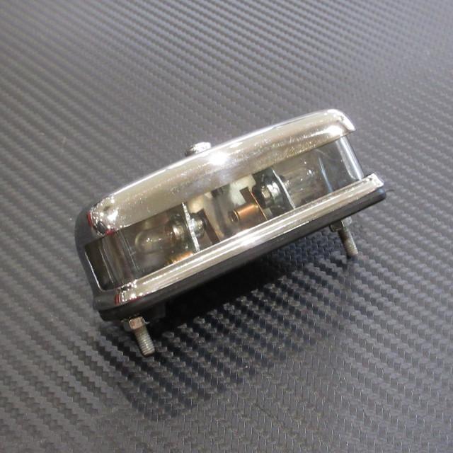 LUCAS 467 ナンバープレートランプ クローム リプロ品 : AC MINDS