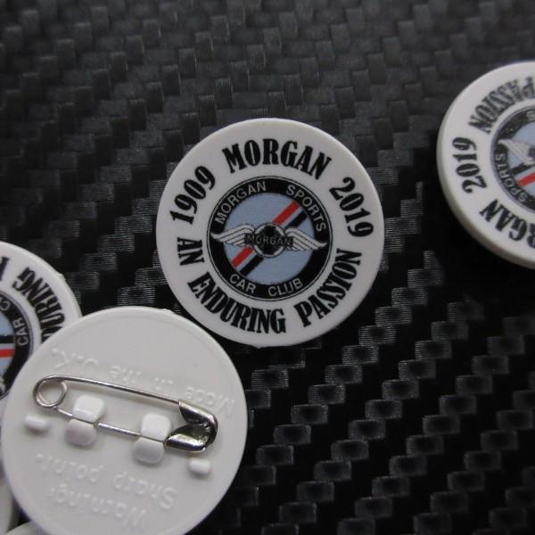 MORGAN モーガン ピンバッチ 1909-2019 110周年記念 丸形 : AC MINDS