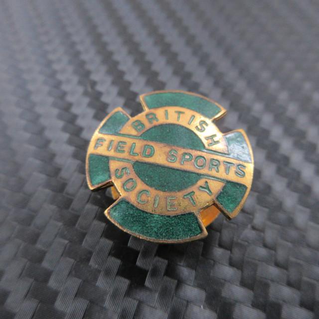ブリティッシュ フィールド スポーツ ソサエティ ラペルピンバッジ ACAJpinbatch259AC MINDS