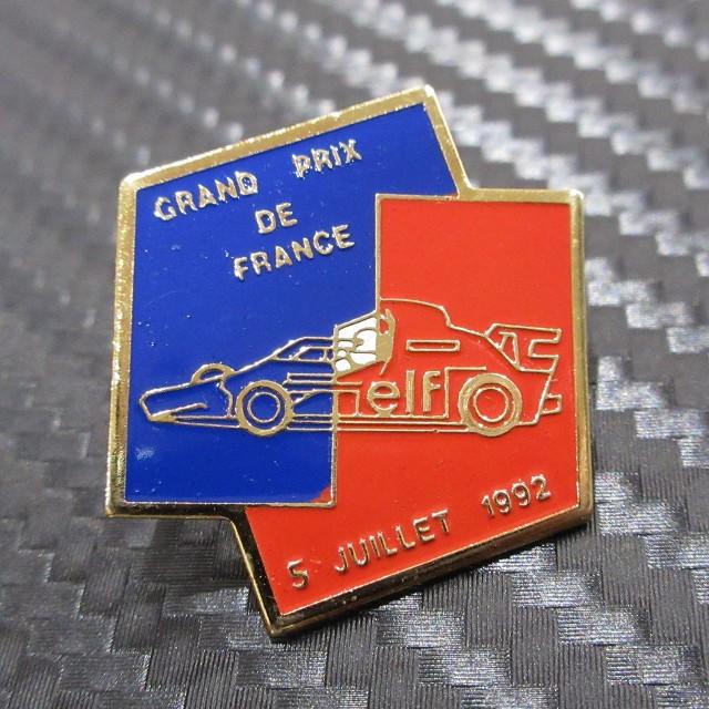 elf フランスグランプリ 1992年7月5日 ピンバッジ／ BALLOU REG'D