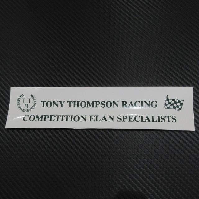 トニートンプソンレーシング TONY THOMPSON RACING ステッカー｜ac-minds-aj