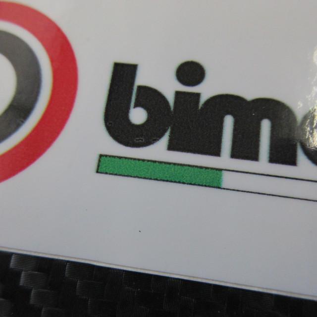 bimota ビモータステッカー 大小サイズセット 外貼り横長ステッカー 