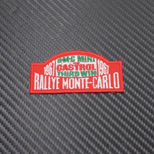 Rallye Monte Carlo 1967 à Repasser/à Coudre Chiffon Patch