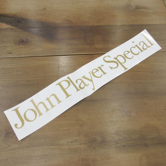 ジョンプレイヤースペシャル John player special フォントステッカー