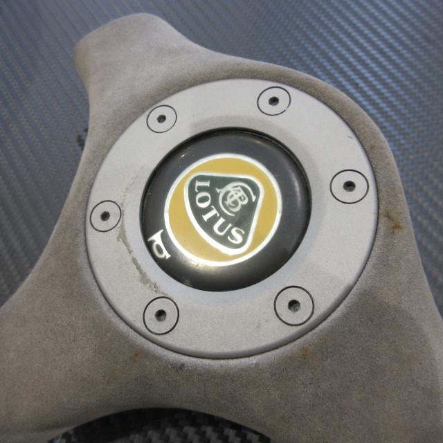 ロータス ELISE EXIGE Mk2 純正ステアリングホイール ブラックレザー