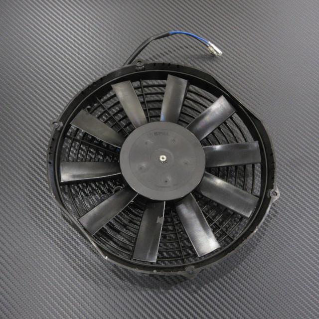 汎用　電動ファン 汎用 電動式 ラジエター ファン 255mm 押し出し式 : AC MINDS