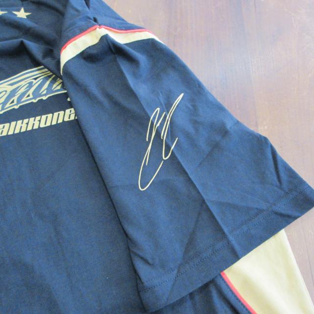 LOTUS ロータス F1 TEAM キミ ライコネン Tシャツ ブラック LOTUS ロータス F1 TEAM キミ ライコネン Tシャツ ブラック