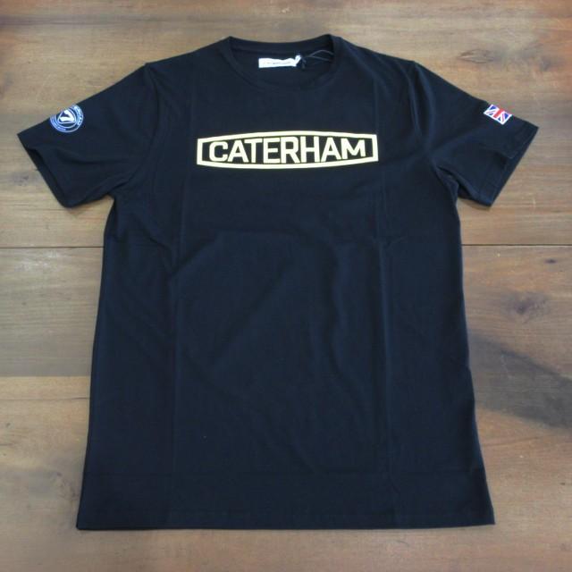 ケーターハム CATERHAM 半袖 Tシャツ ／ ブラック＆イエローフォント