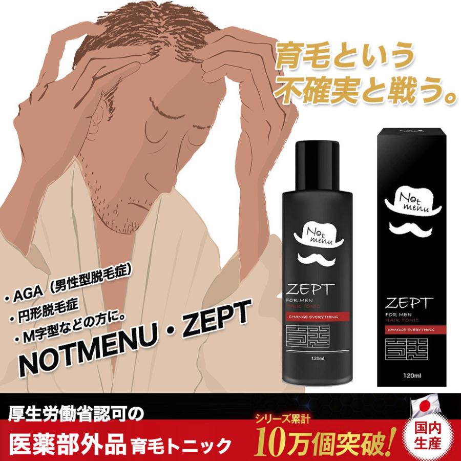 育毛剤 男性用 効果ある 頭皮ケア 血流促進 毛髪伸長 毛髪周期改善 スカルプケア Not Menu ノットメニュー 1ml 医薬部外品 アクアビット 通販 Yahoo ショッピング