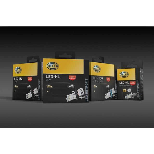 Hella H4 ヘッドライト 2個セット LEDバルブ・H4・6500K・2個セット/HELLA製 : エーカーパーツ - 通販