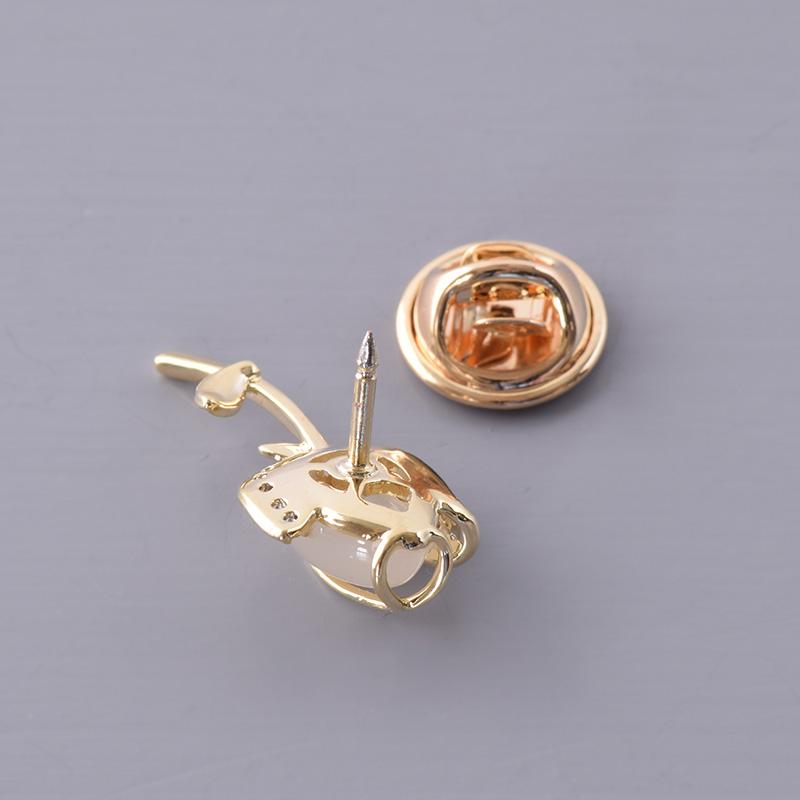 ブローチ 花 チューリップ ピンズ ピンブローチ タックピン ジャケット