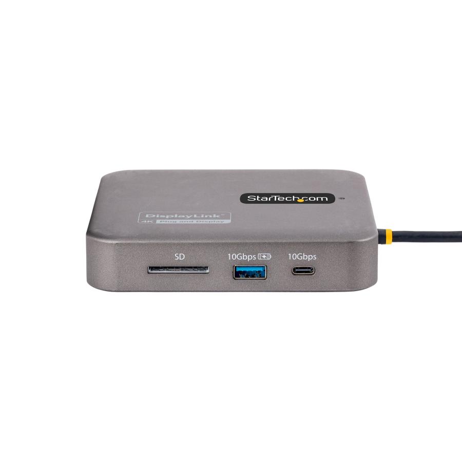 USB ハブ タイプC デュアルモニター 4K60Hz HDMI 2.0 USB-C PD 10Gbps 有線LAN SDカードリーダー 30cmケーブル ドッキングステーション スターテック 送料無料｜acceljapan｜04