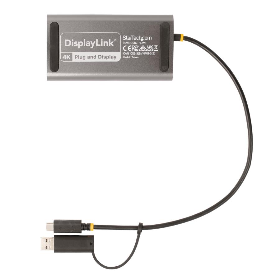 ディスプレイアダプター USB-C / USB-A 3.0 デュアルモニター