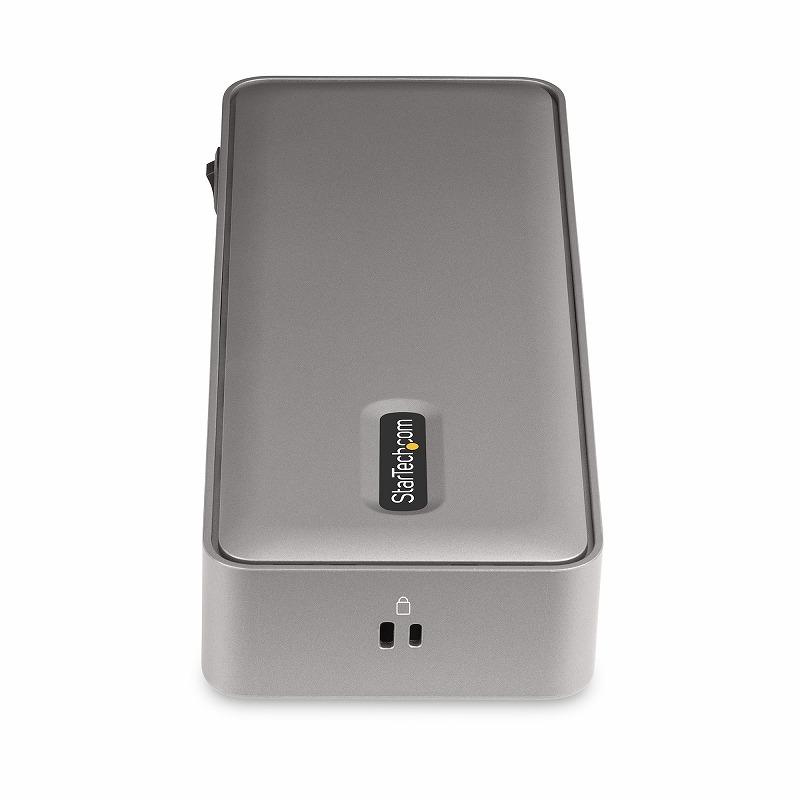 KVM機能付 USB-Cドッキングステーション StarTech.com ドッキングステーション USB-C KVM機能 デュアルモニター 4K60Hz