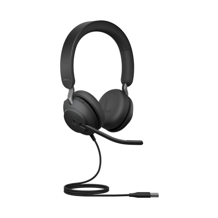 ヘッドセット USB Stereo Jabra Evolve2 40 SE USB-A MS 有線 両耳 