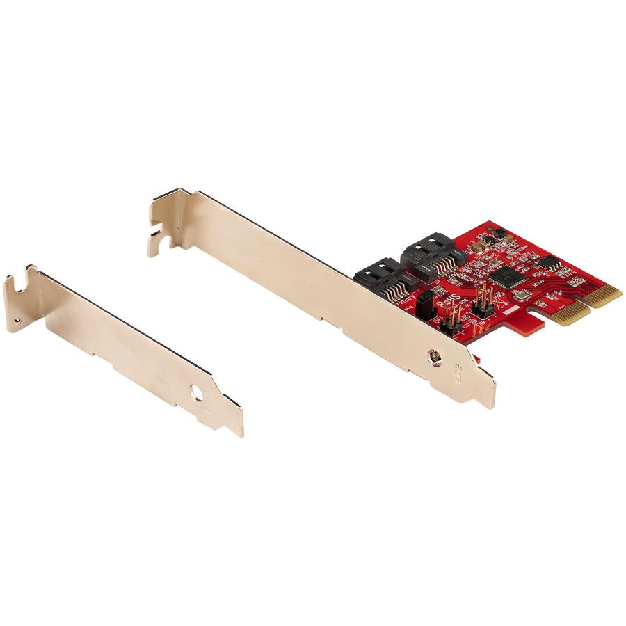 SATA 2ポート増設PCI Express インターフェースカード 6Gbps ロー