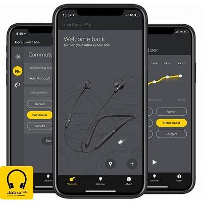 Evolve 65e ワイヤレスイヤフォン ブラック ケース付き 今すぐ購入| Jabra Evolve 65e