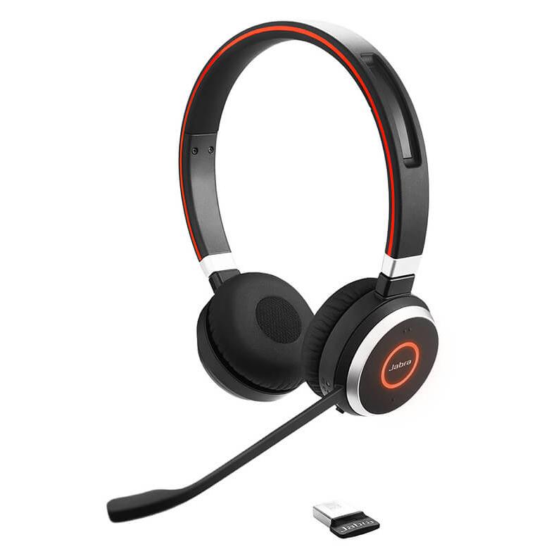 ヘッドセット マイク付き ジャブラ Jabra Evolve 65 SE、Link380a MS