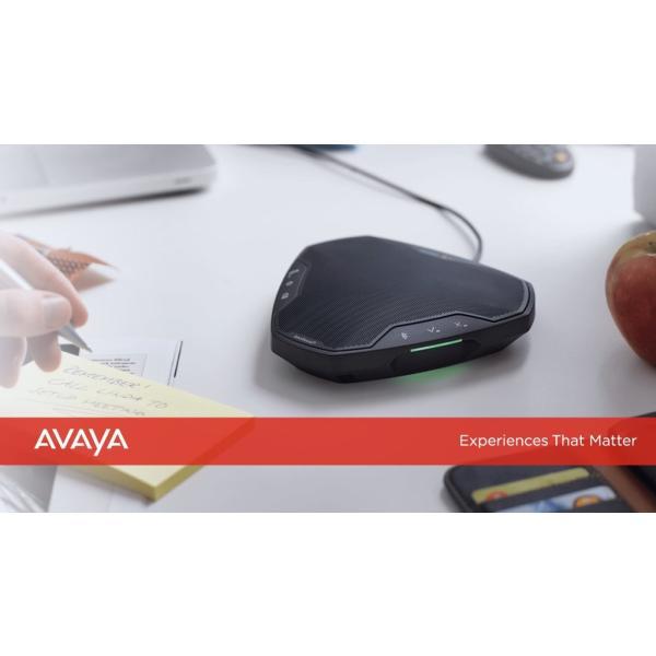 マイクスピーカー 小型 Bluetooth ワイヤレス 会議AVAYA B109