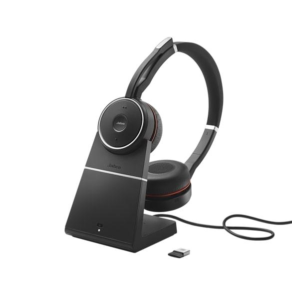 ヘッドセット マイク付き ジャブラ Jabra Evolve 75 SE、Link380a MS