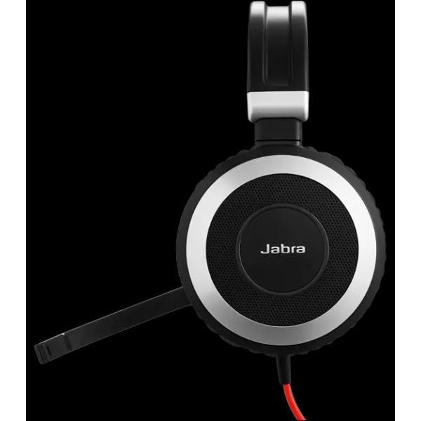 ヘッドセット マイク付 Jabra EVOLVE 80 MS Stereo USB-A 又は 3.5mm
