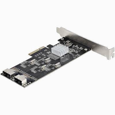 SATA 8ポート増設 PCI Expressインターフェースカード PCI-SATA変換 4x