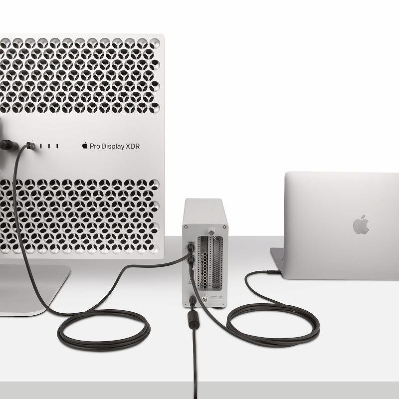 Thunderbolt 4ケーブル 2m 8K60Hz 40Gbps 100W PD Intel認証品 USB4