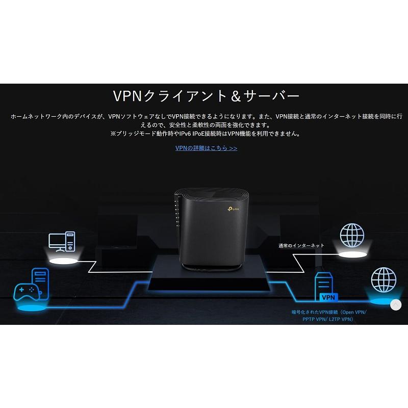 tp-link wifi ルーター AX5400 6ストリーム ギガビットデュアルバンド