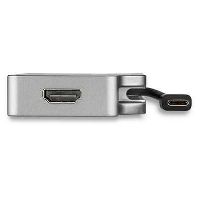 USB Type-C接続マルチディスプレイアダプタ 4K 60Hz対応 スペースグレー VGA DVI HDMI mDP出力対応 スターテック Startech 3年保証｜acceljapan｜04