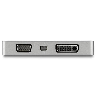 USB Type-C接続マルチディスプレイアダプタ 4K 60Hz対応 スペースグレー VGA DVI HDMI mDP出力対応 スターテック Startech 3年保証｜acceljapan｜05