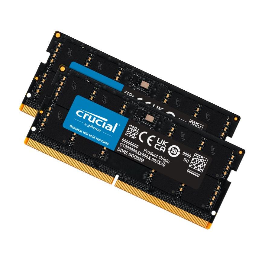 32GB Kit(2x16GB)DDR5-5600 SODIMM CL46(16Gbit) crucial クルーシャル