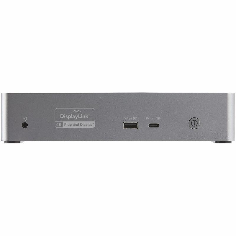 ドッキングステーション USB-C接続 4画面 4K60Hz HDMI & DisplayPort