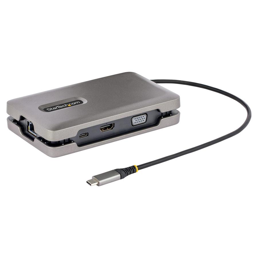 マルチポートアダプター USB-C接続 デュアルモニター 4K60Hz HDMI 2.0b