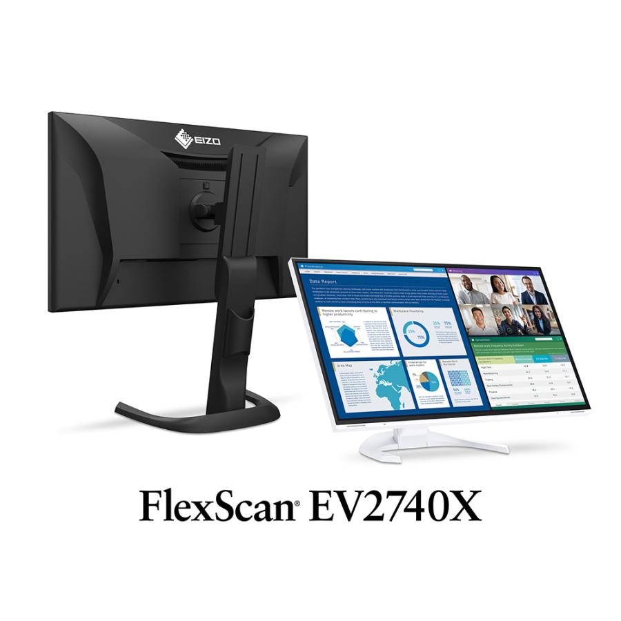 EIZO ≪FlexScan≫ 27インチカラー ブラック 液晶モニター(3840x2160