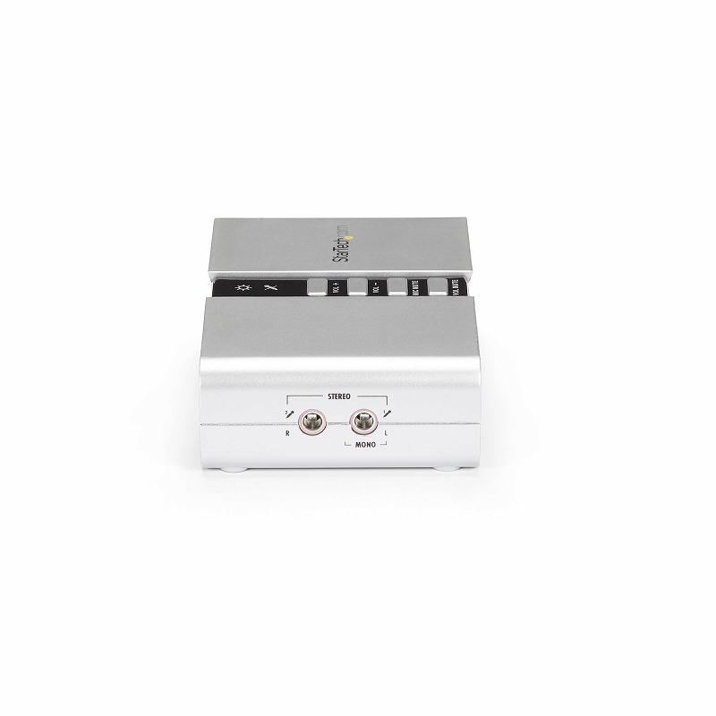 7.1ch対応USB接続外付けサウンドカード USB-DACヘッドホンアンプ  USB-光デジタルオーディオ変換アダプタ S PDI  スターテック Startech 2年保証の画像