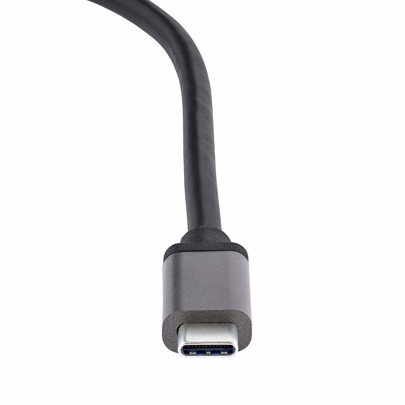 MSTハブ USB-C接続 デュアルモニター 4K60Hz DisplayPort 1.4 Altモード HDR 30cm ケーブル Windowsのみ マルチディスプレイ 分配器 スターテック_5