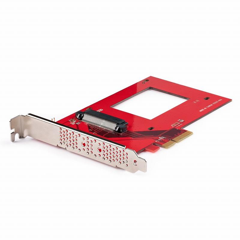 U.3-PCIeアダプタカード PCI Express 4.0 x4 2.5インチ U.3 NVMe SSD SFF-TA-1001_1