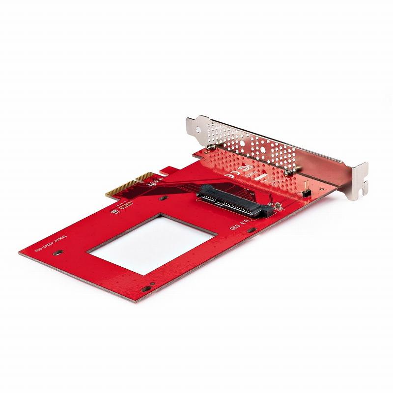 U.3-PCIeアダプタカード PCI Express 4.0 x4 2.5インチ U.3 NVMe SSD SFF-TA-1001_2